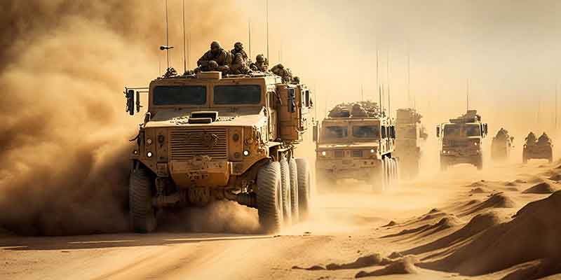 Interplan Systems, Inc. Security Solutions Image Soldiers with Helicopter